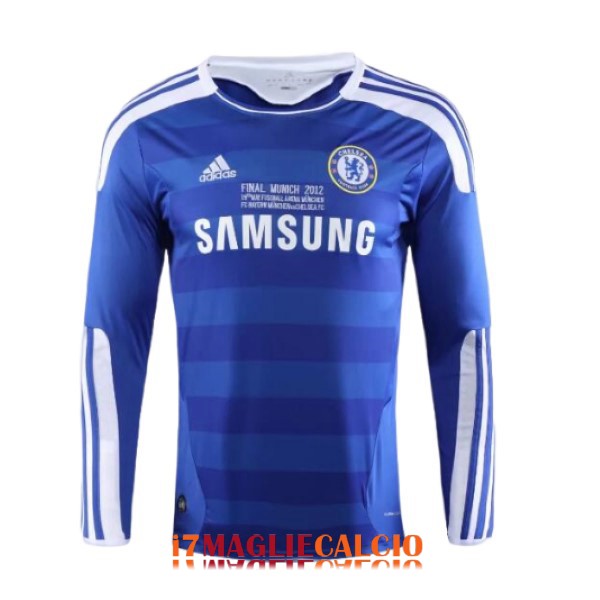 maglia Chelsea retro manica lunga casa 2011-2012