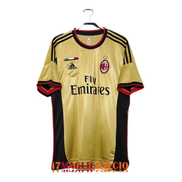 maglia ac milan retro fly emirates terza 2013-2014