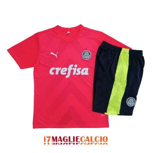 maglia palmeiras formazione set completo rosso 2022-2023