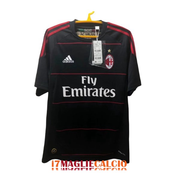 maglia ac milan retro fly emirates terza 2010-2011