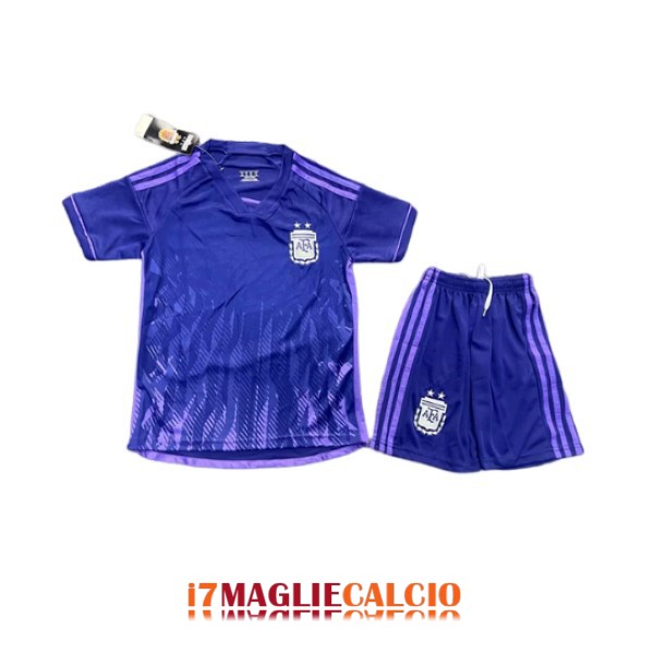 maglia argentina bambini seconda 2022-2023