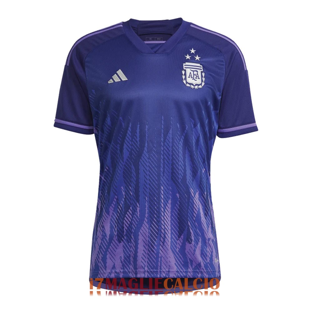 maglia argentina seconda 3 stelle 2022-2023