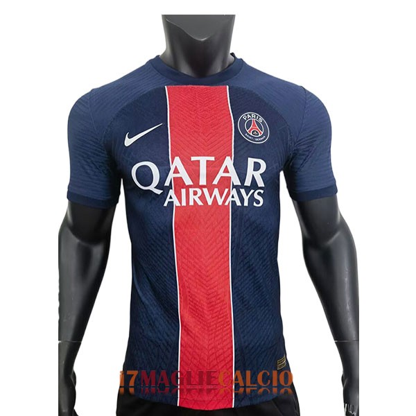 maglia psg edizione speciale versione player rosso blu 2023-2024