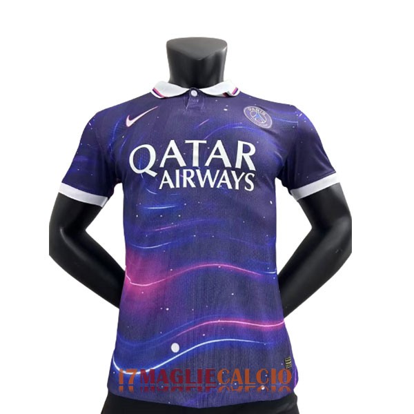 maglia psg formazione versione player viola 2023-2024