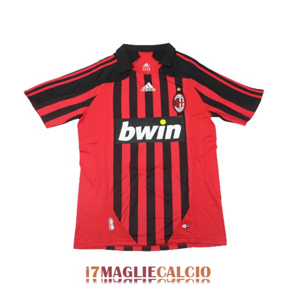 maglia ac milan retro bwin casa 2007-2008