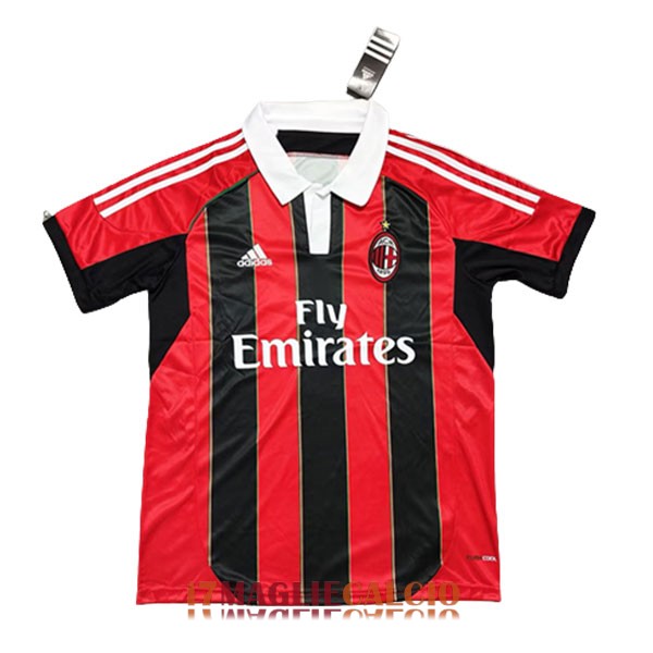 maglia ac milan retro fly emirates casa 2012-2013