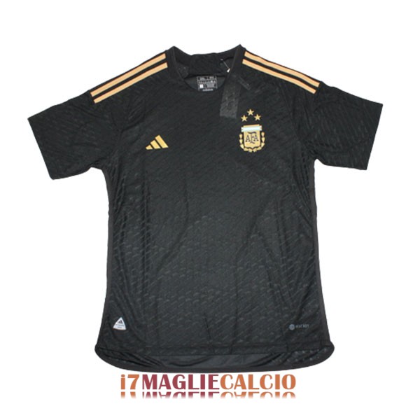 maglia argentina edizione speciale versione player nero oro 2023-2024