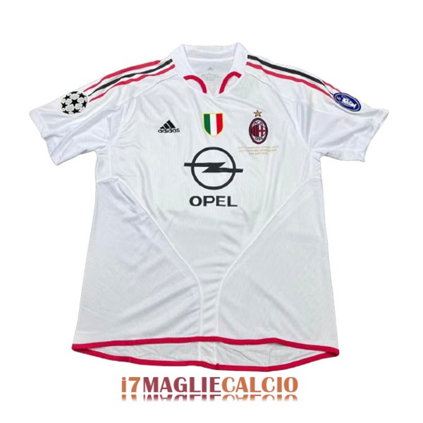 maglia ac milan retro opel seconda 2004-2005