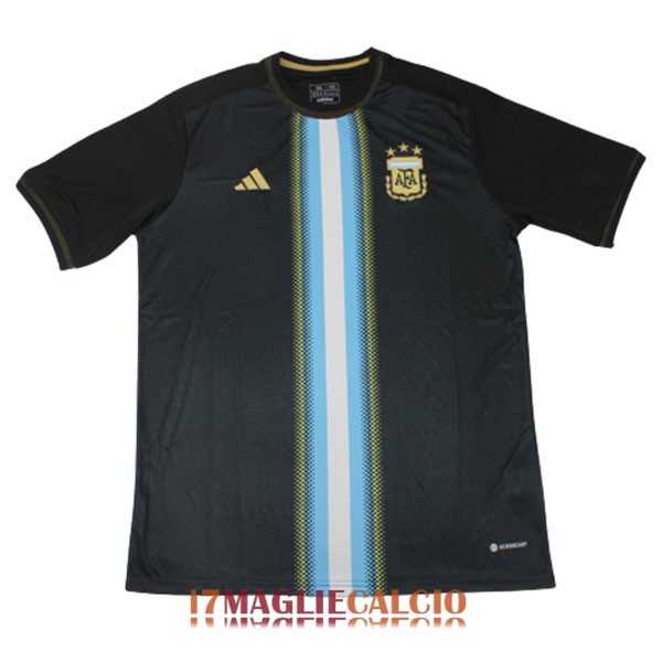 maglia argentina edizione speciale nero bianco blu 2023-2024