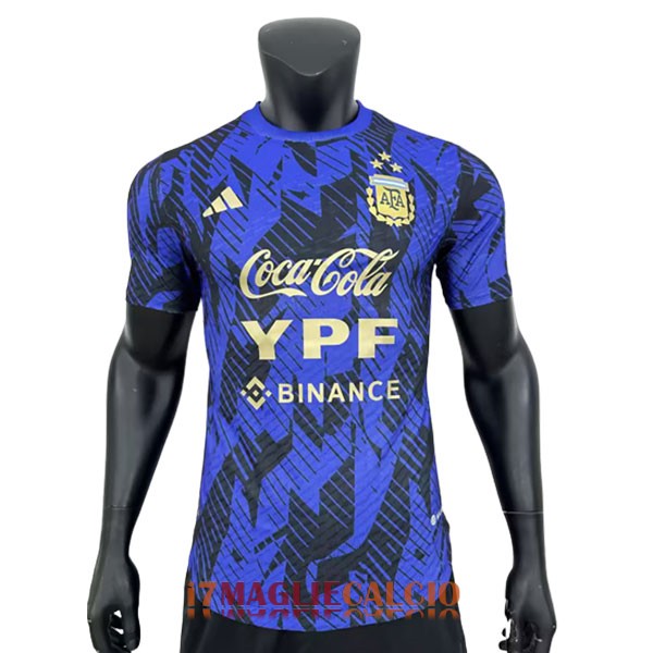 maglia argentina formazione versione player blu 2023-2024