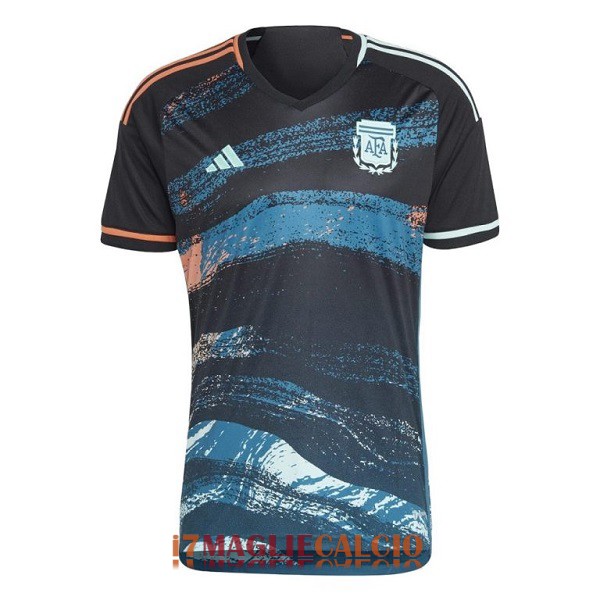 maglia argentina seconda nero blu 2023-2024