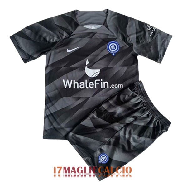 maglia atletico madrid bambini portiere grigio 2023-2024