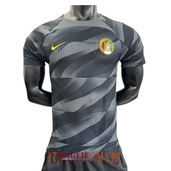 maglia chelsea portiere versione player nero 2023-2024