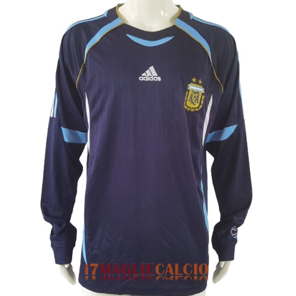 maglia argentina retro manica lunga seconda 2006-2007