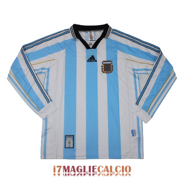 maglia argentina retro manica lunga casa 1998-1999