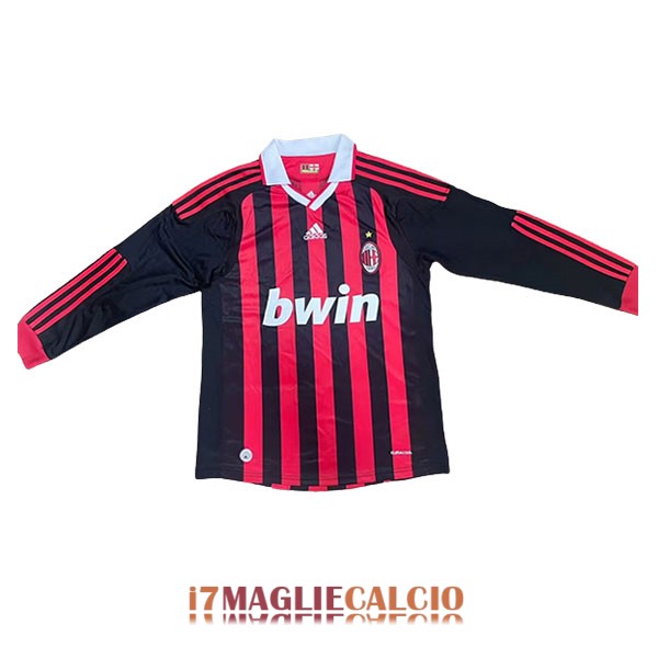 maglia ac milan retro manica lunga casa 2009-2010