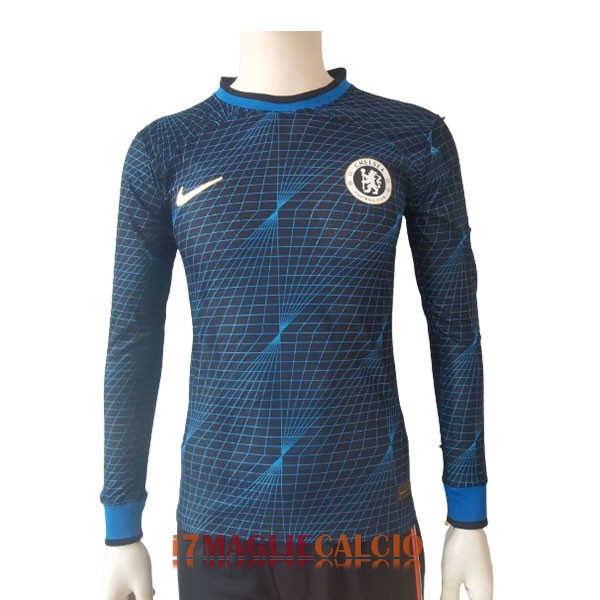 maglia chelsea manica lunga seconda versione player 2023-2024