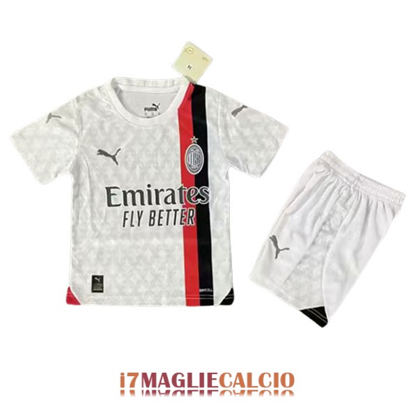 maglia ac milan bambini seconda 2023-2024