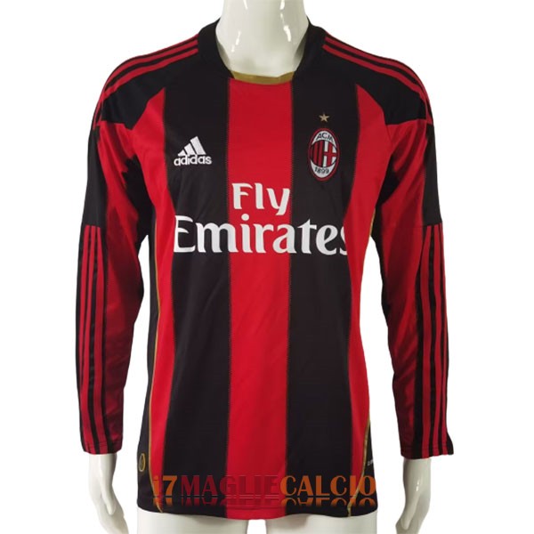 maglia ac milan retro fly emirates manica lunga casa (1) 2010-2011