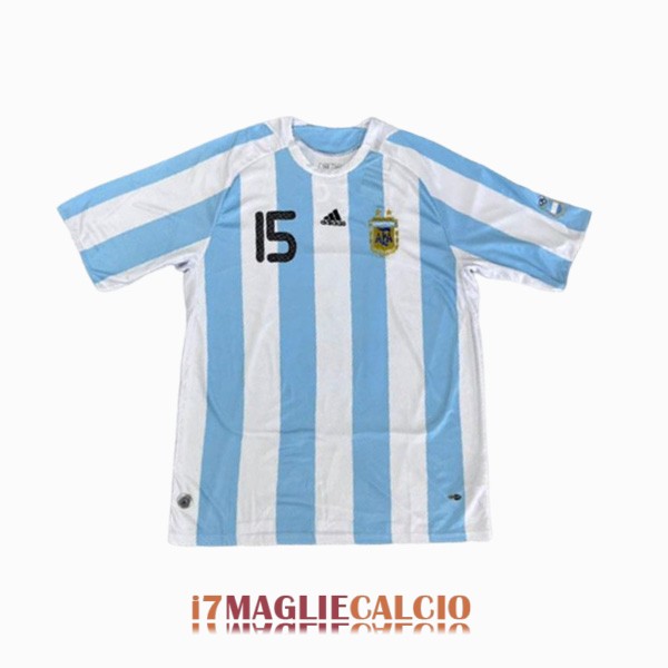 maglia argentina retro casa 2008-2009