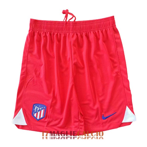 pantaloncini atletico madrid casa rosso 2023-2024