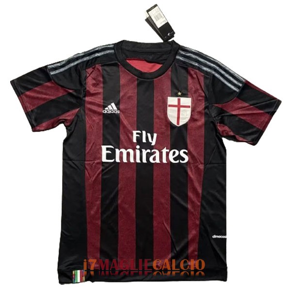 maglia ac milan retro fly emirates seconda 2015-2016