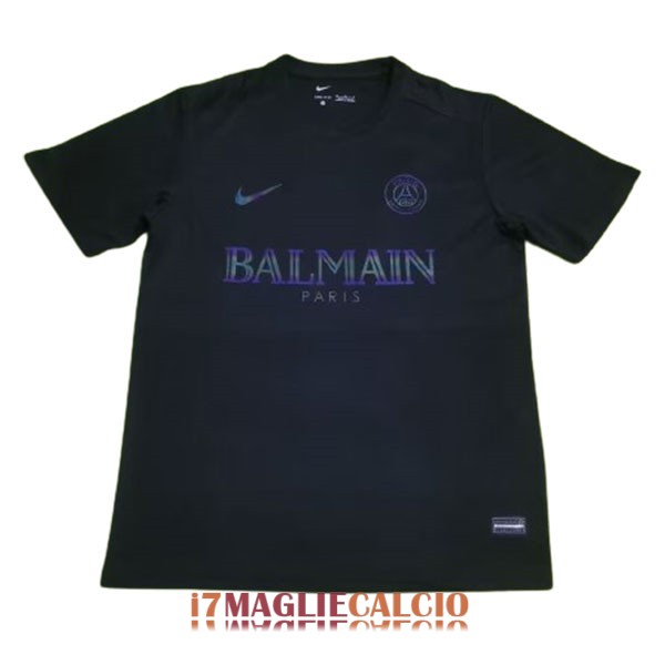 maglia psg edizione speciale balmain nero 2023-2024