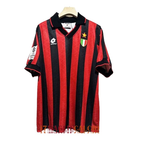 maglia ac milan retro ucl final casa 1993-1994