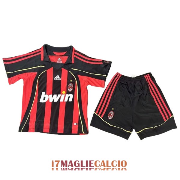 maglia ac milan bambini retro bwin casa