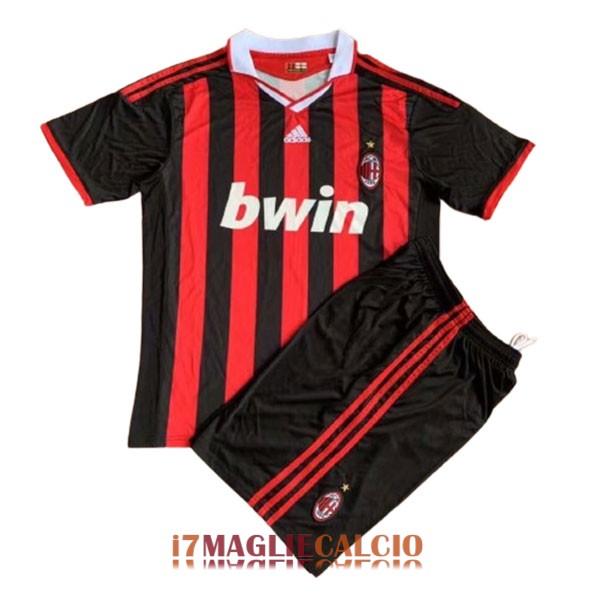 maglia ac milan bambini retro bwin casa