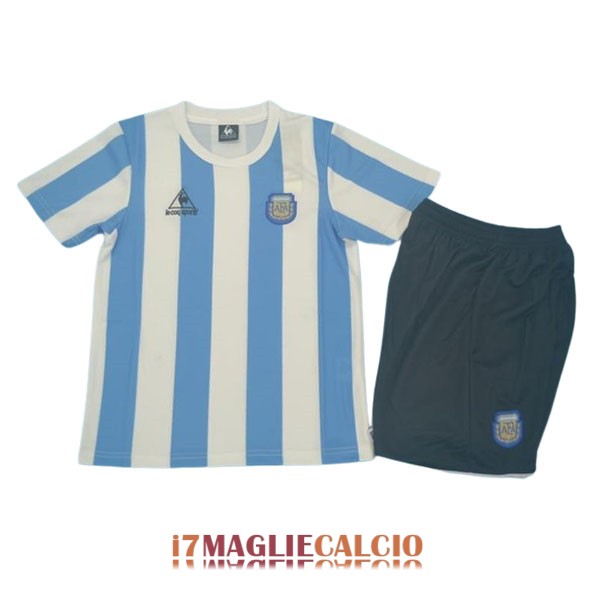 maglia argentina bambini retro casa