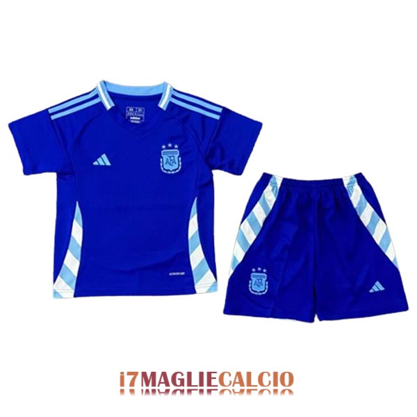 maglia argentina bambini seconda 2024-2025