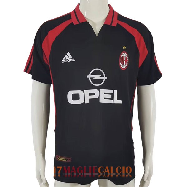 maglia ac milan retro terza 2000-2001