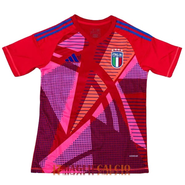 maglia italia portiere rosso 2024-2025