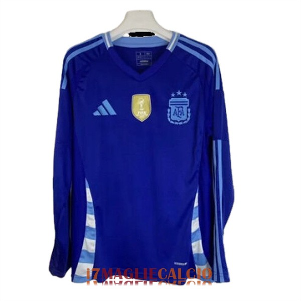 maglia argentina manica lunga seconda 2024-2025