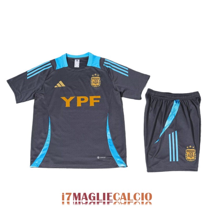 polo set completo argentina formazione blu scuro YPF 2024-2025