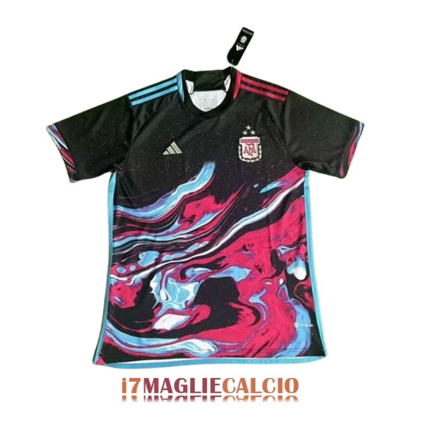 maglia argentina edizione speciale nero rosa blu 2024-2025