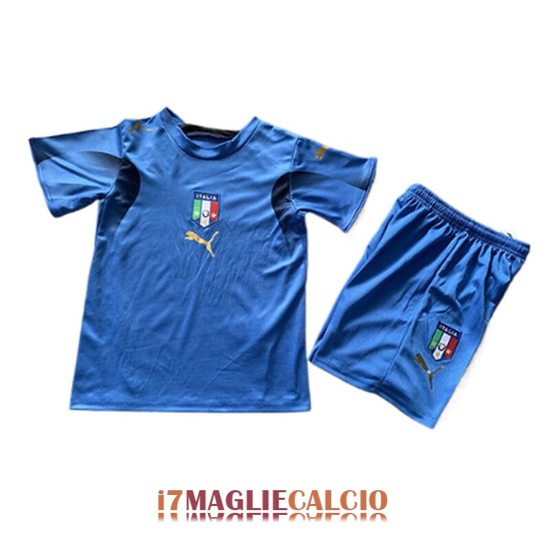 maglia italia bambini retro casa