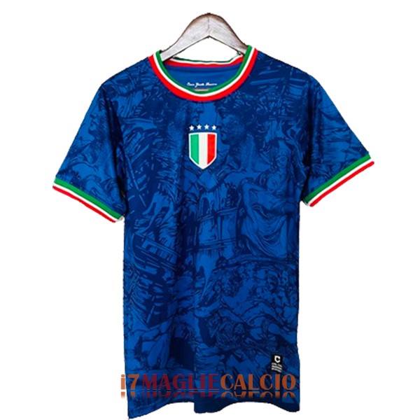 maglia italia edizione speciale blu 2024-2025