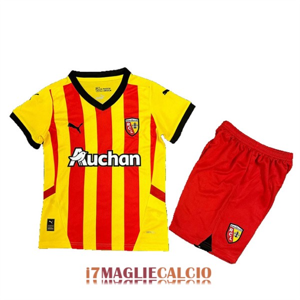 maglia rc lens bambini casa 2024-2025