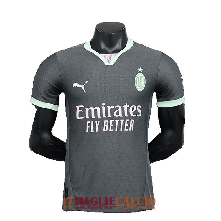 maglia ac milan terza versione player 2024-2025