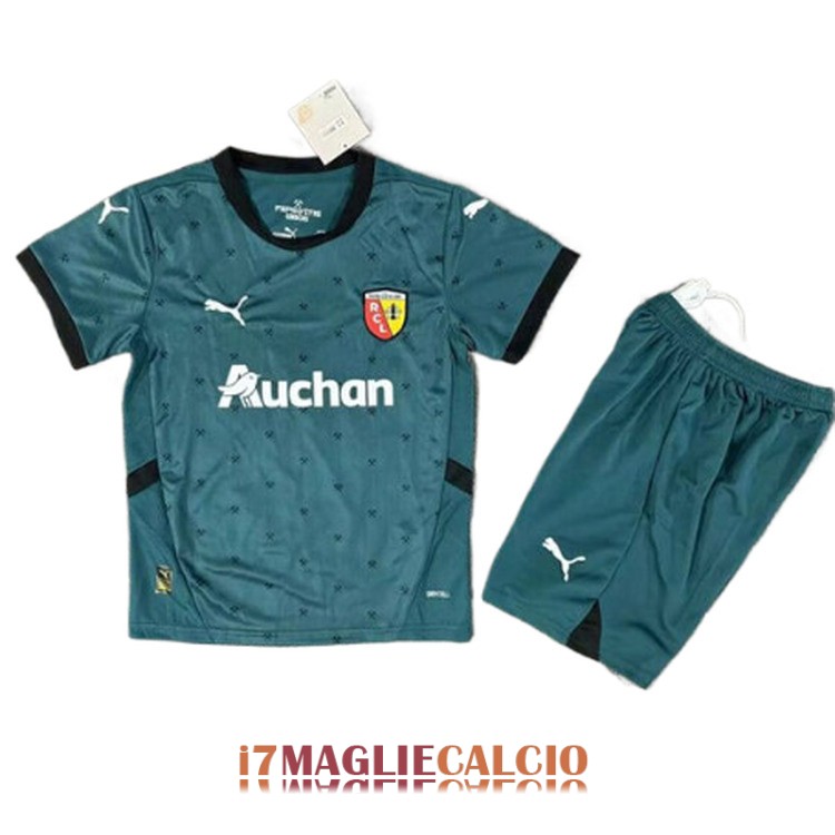 maglia rc lens bambini seconda 2024-2025