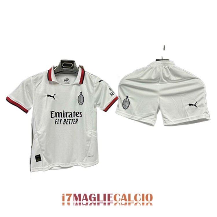 maglia ac milan bambini seconda 2024-2025