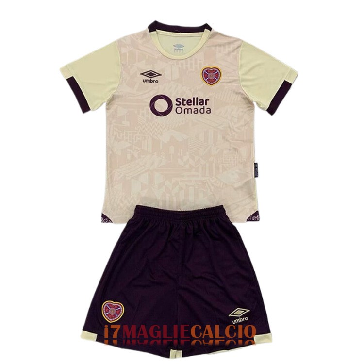 maglia hearts bambini seconda 2024-2025