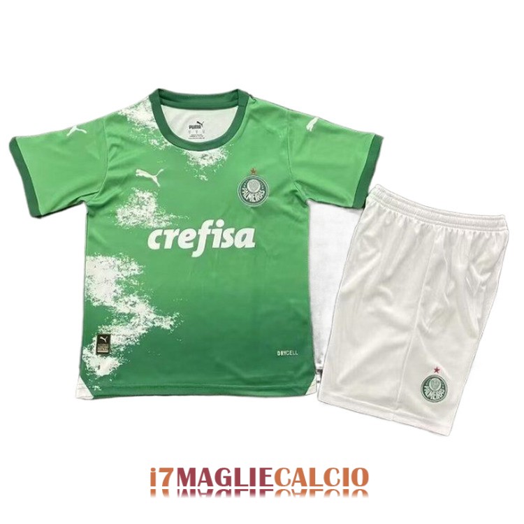 maglia palmeiras bambini edizione speciale verde bianco 2024-2025