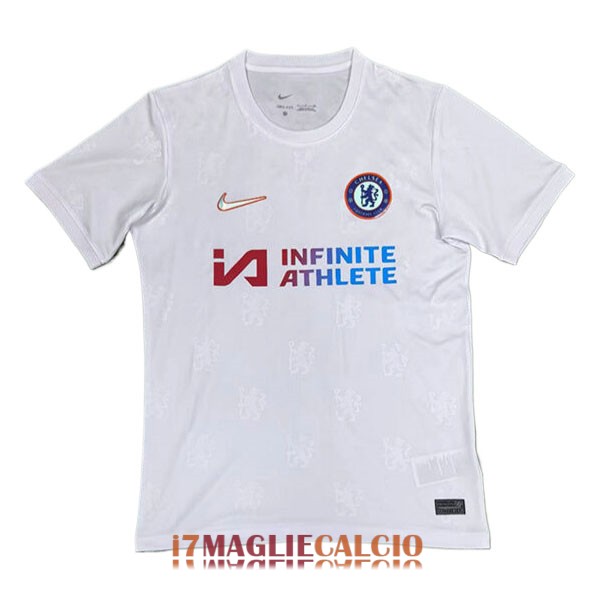 maglia chelsea formazione infinite athlete bianco 2024-2025