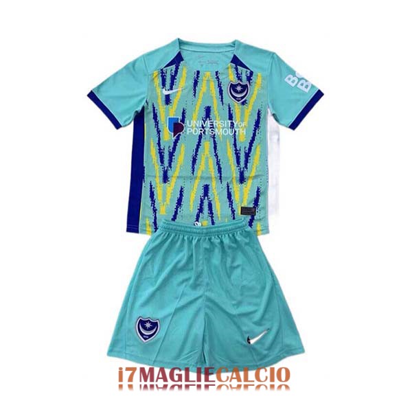 maglia portsmouth bambini terza 2024-2025