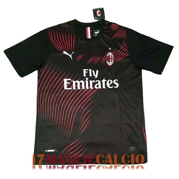 maglia ac milan nero 2019 20