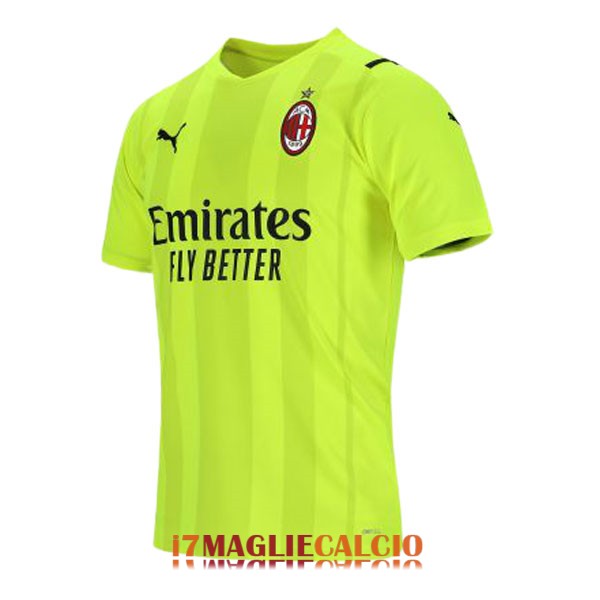 maglia ac milan portiere verde 2021-2022