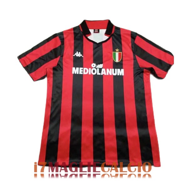 maglia ac milan retro casa 1988 1989